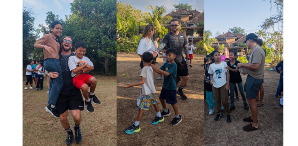 MAP team volunteering with the Happiness Foundation in Bali