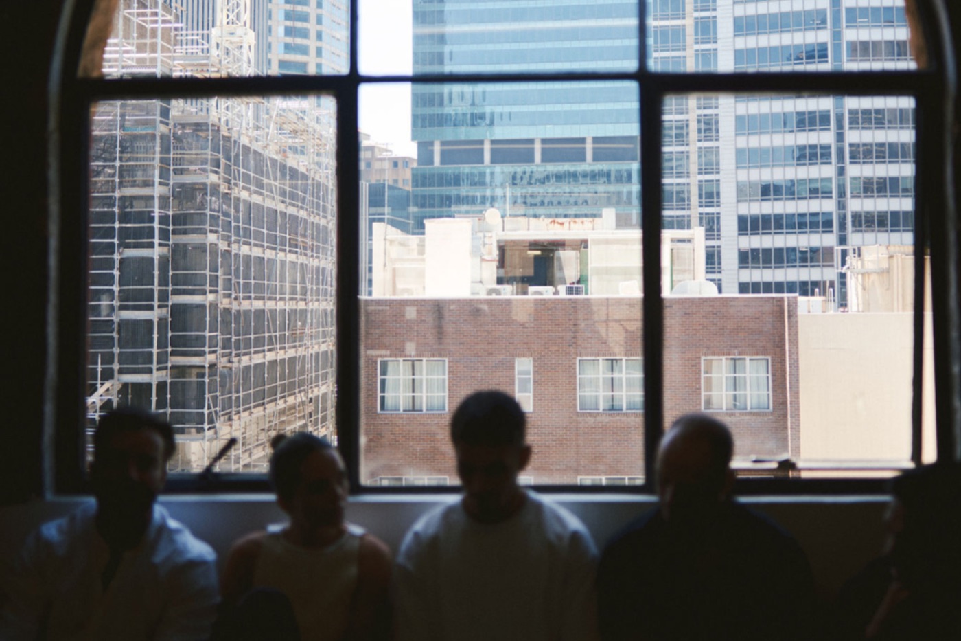 The MAP team in the office overlooking Sydney